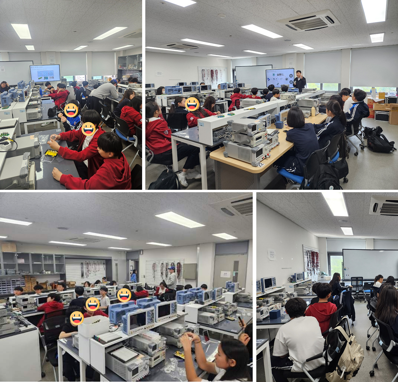 두루중학교 학과진로체험 프로그램 - 청주대학교 학과 진로체험 후기 image