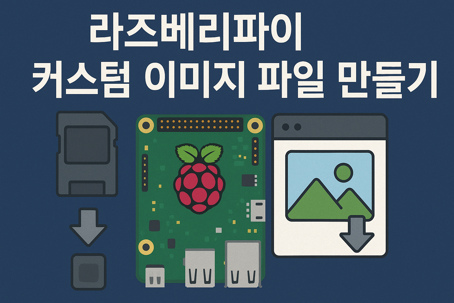 [라즈베리파이5] 커스텀 이미지 파일 만들기