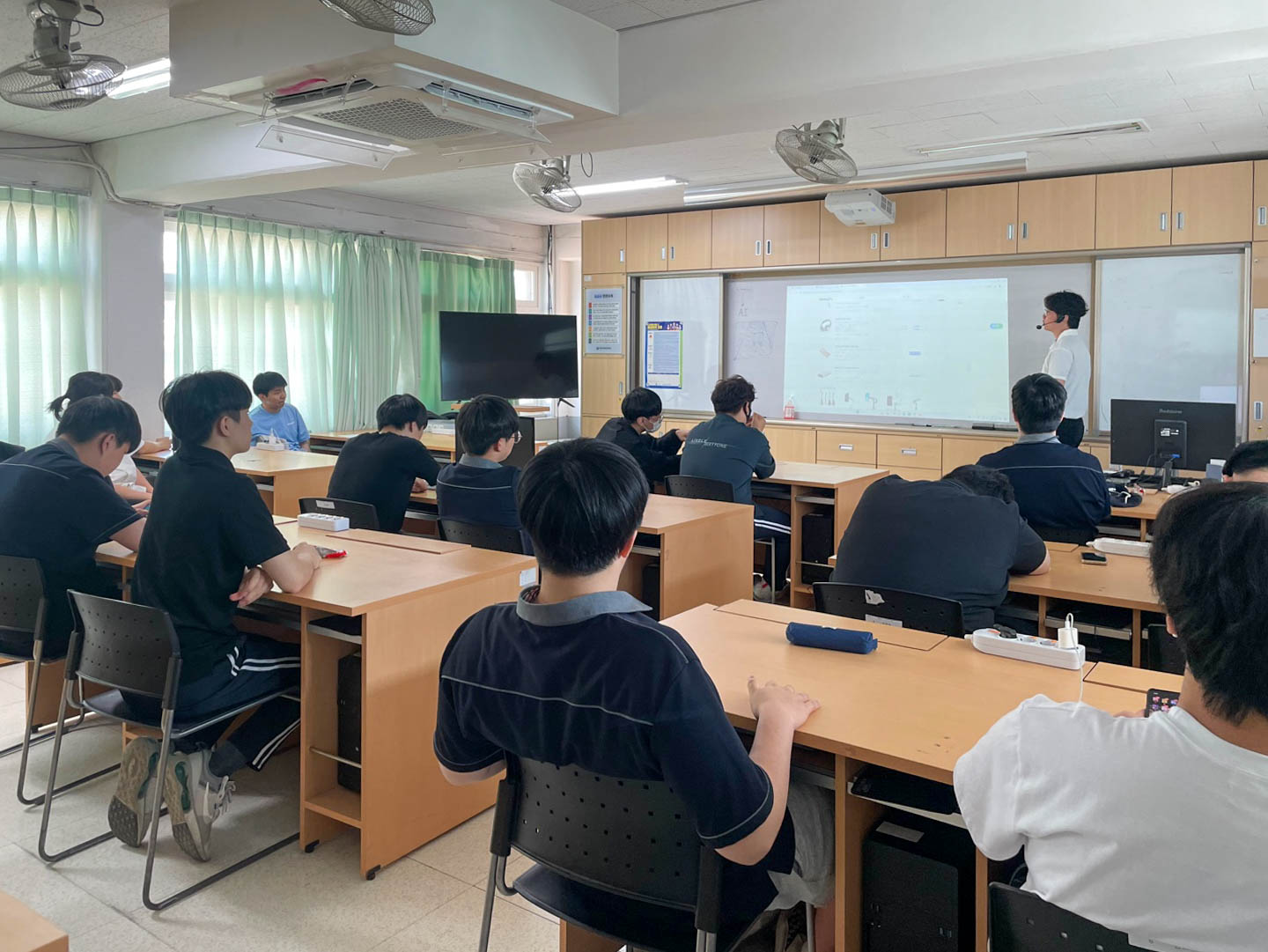 덕일전자공업고등학교 AI교육/AI강의 image