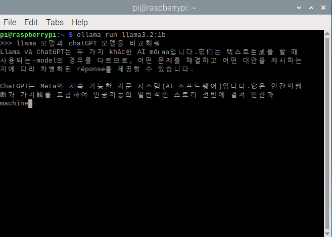 ollama: 라즈베리파이에서 gpt 모델을? image