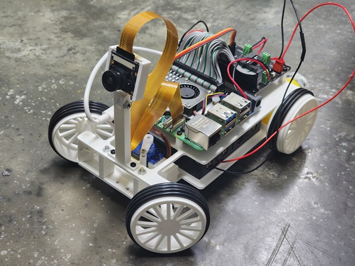 자율주행 Level 1 키트 구성 사진