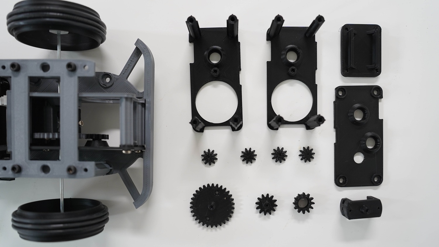 차동기어 파츠 구성 이미지